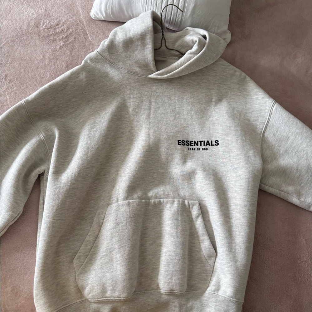 Essentials Light Gray Hoodie